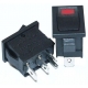 Interruptor Rocker con Led independiente, 2 Posiciones