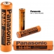 Batería NI-MH Recargable Panasonic AAA HHR80A 750mAh