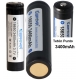 Bateria Litio Protegida KeepPower 18650 3.7v 3.400mA