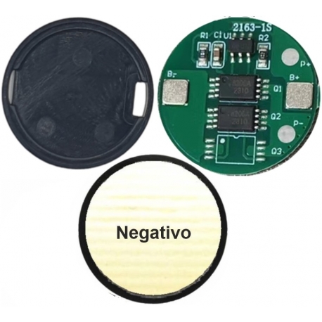 PCM 1S para Baterías Litio 21700 de 3.7v. 4A.