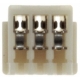 Conector cables por desplazamiento de aislante 3pin