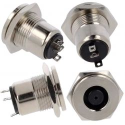 Conector de alimentación Hembra Chasis