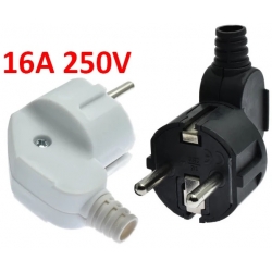 Clavija enchufe de Red. Schuko