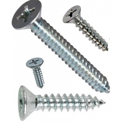 Tornillos Rosca Chapa-Plásticos 4.8mm cabeza Din7982 philips