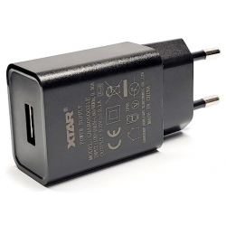 Cargador enchufe USB para Litio 220v-5v.2.1A