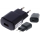 Cargador enchufe USB para Litio 220v-5v.1A
