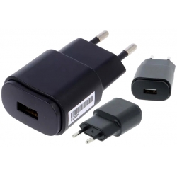 Cargador enchufe USB para Litio 220v-5v.1A