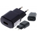 Cargador enchufe USB para Litio 220v-5v.1A