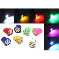 LED T10 8 Led SMD 12v