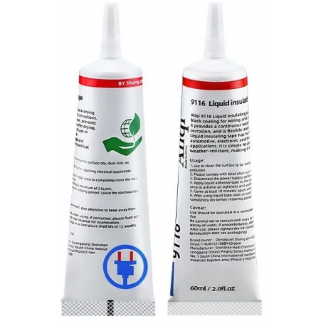 Líquido aislante y sellado para cables, circuitos, 60ml