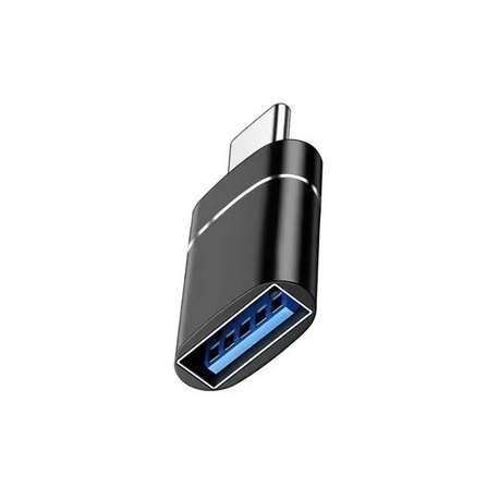 Adaptador USB-A Hembra a USB-C Macho 30mm