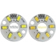 Módulos de seis Led 31mm
