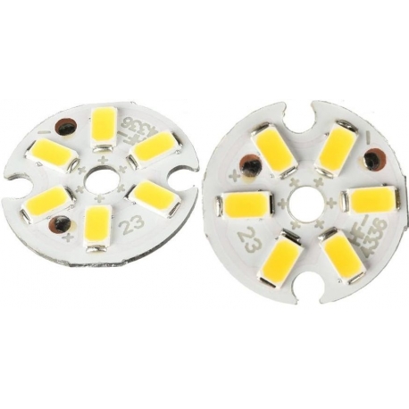 Módulos de seis Led 23mm