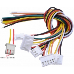 Conector JST XHB 2.5mm Hembra con Cables
