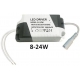 Driver Led 8-24w. 300mAh
