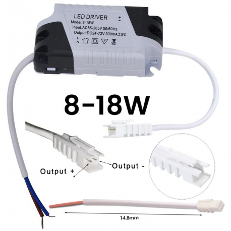 Driver Led 8-18w