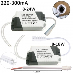 Driver Led 8-18w y 8-24w. 300mAh