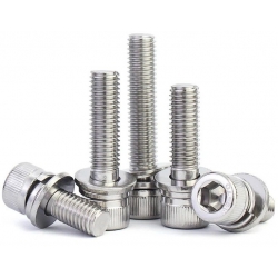 Tornillos Allen M5 con arandela. DIN912-DIN 6900