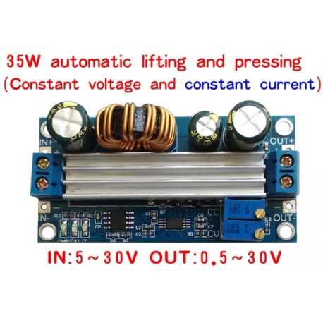 Fuente DC-DC 2-24v. Salida 3-30v. 4A.Ajustable sin USB