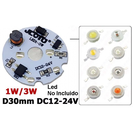 PCB Driver Regulador de Corriente para Led 350mA y 700mA