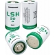 Pila y Pack de Litio Saft LSH20 Tipo D, 3.6V