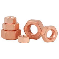 Tuercas de Cobre