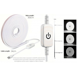 Tiras de Neón Cob 120 Led 2835 USB 5v IP20