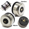 Conector Magnético, 2 Pin 10mm. 5A