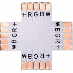 Conector PCB de empalme de Tiras de Led RGBW 12mm