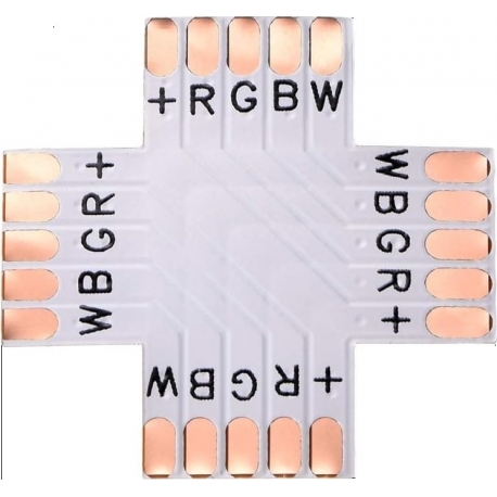 Conector PCB de empalme de Tiras de Led RGB 12mm