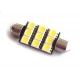 Festoon 12 LED 5050 SMD de 39mm