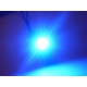 Bombilla LED E10 1 Led 12v. Azul