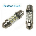 Bombillas Festoon 6 Led Encapsulados 12v 36mm