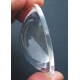 Lente de cristal de 67x21mm