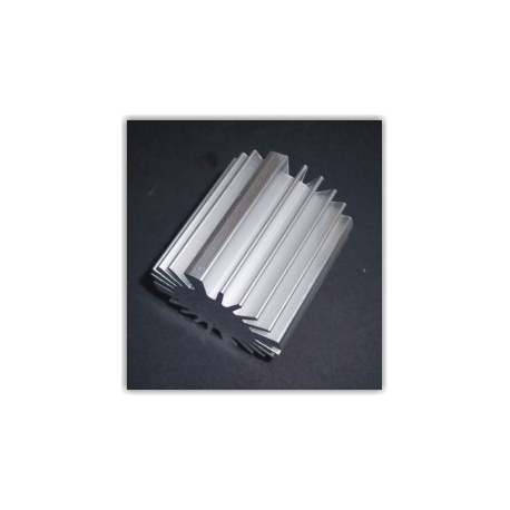 Radiador Disipador térmico de aletas de 50x50mm