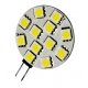 Led G4 12 led SMD 5050 30mm Blanco Cálido