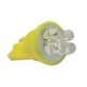 LED T10 4 Led 12v Amarillo