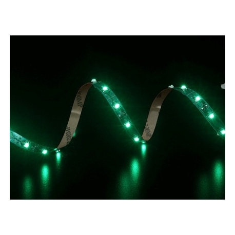 Tira Flexible Siliconada Led 5050 50cm Verde