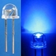Led Bombín de 4.8mm 120º Azul