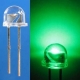 Led Bombín de 4.8mm 120º Verde