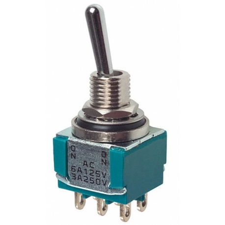 Interuptor de palanca vertical Subminiatura 2c2p