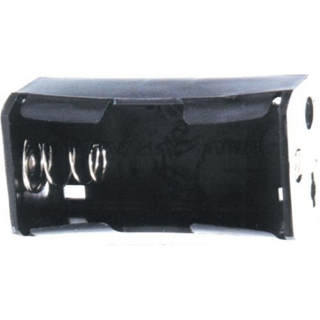 Portapilas baterías 1 x R20