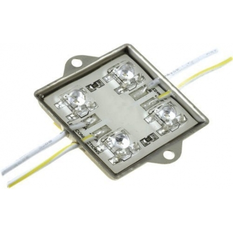 Modulo de 4 Led piraña enlazables 12v