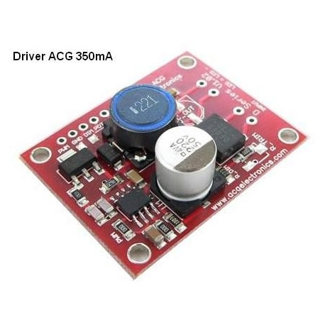 Driver regulador de corriente para LED 9-40v dc 350mA