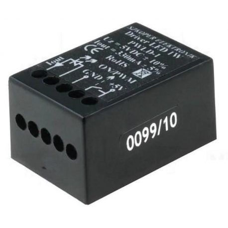 Driver regulador de corriente para Led encapsulado