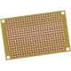 PCB taladrado linea puntos baquelita 72x47mm