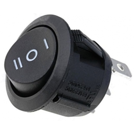 Conmutador basculante (Rocker) 3 posiciones