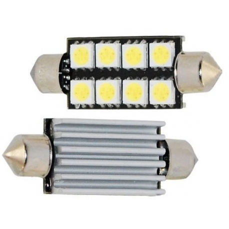 Festoon Canbus 8 LED 5050 SMD 42mm