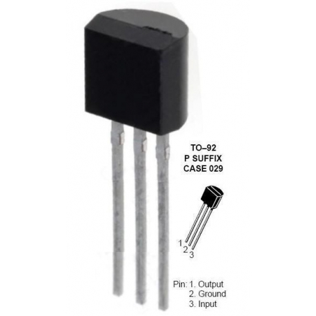 Regulador de tensión positiva TO92