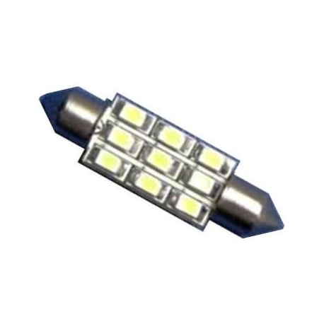 Festoon 9 LED 1210 SMD de 36mm